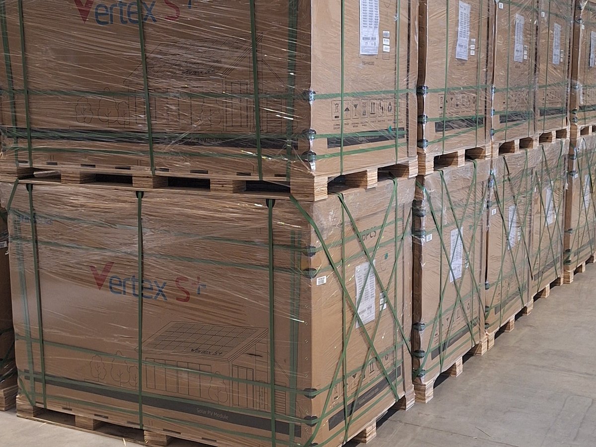 Trina Vertex S+ 455W paletės po 36 vnt.